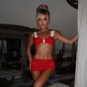 3-Piece Micro Bikini Set – Sexy 2024 Women’s Swimsuit with Thong and Push-Up Beachwear