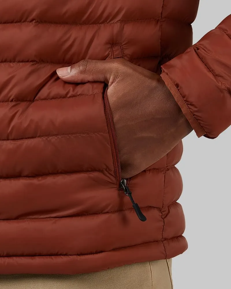 32 Degrees Heat Men's Lightweight Poly-Fill Packable Jacket | Zippered Pockets | Layering | Water Repellent