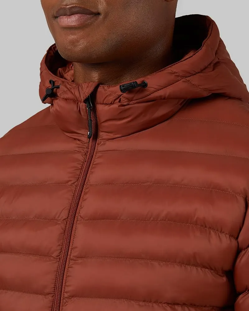 32 Degrees Heat Men's Lightweight Poly-Fill Packable Jacket | Zippered Pockets | Layering | Water Repellent