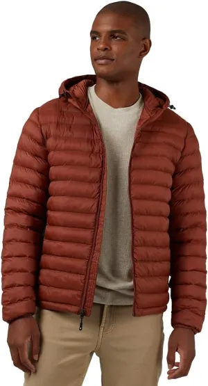 32 Degrees Heat Men's Lightweight Poly-Fill Packable Jacket | Zippered Pockets | Layering | Water Repellent