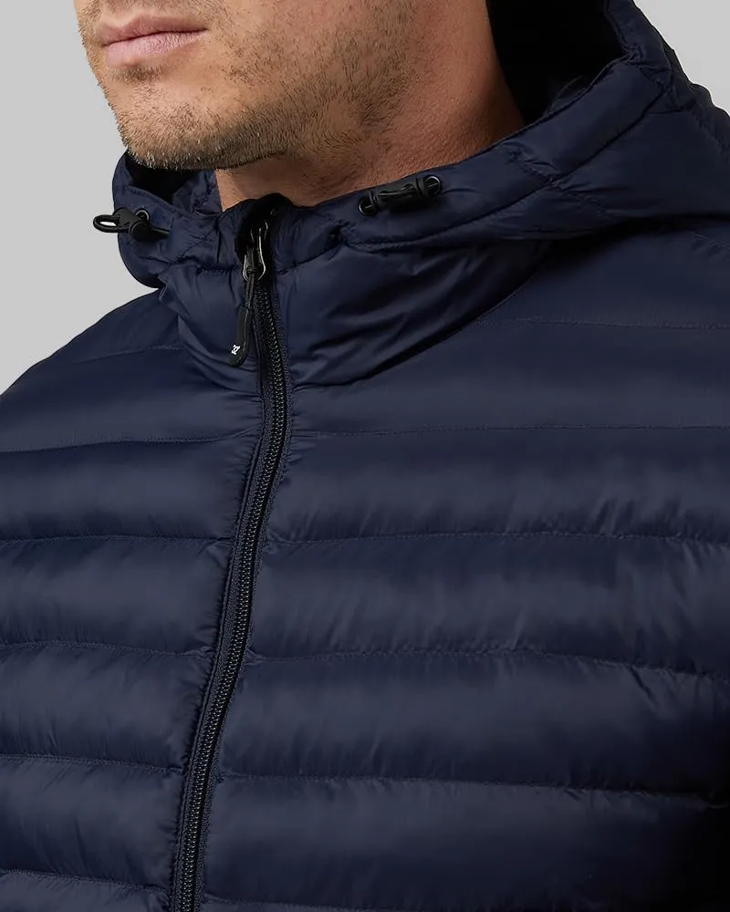 32 Degrees Heat Men's Lightweight Poly-Fill Packable Jacket | Zippered Pockets | Layering | Water Repellent