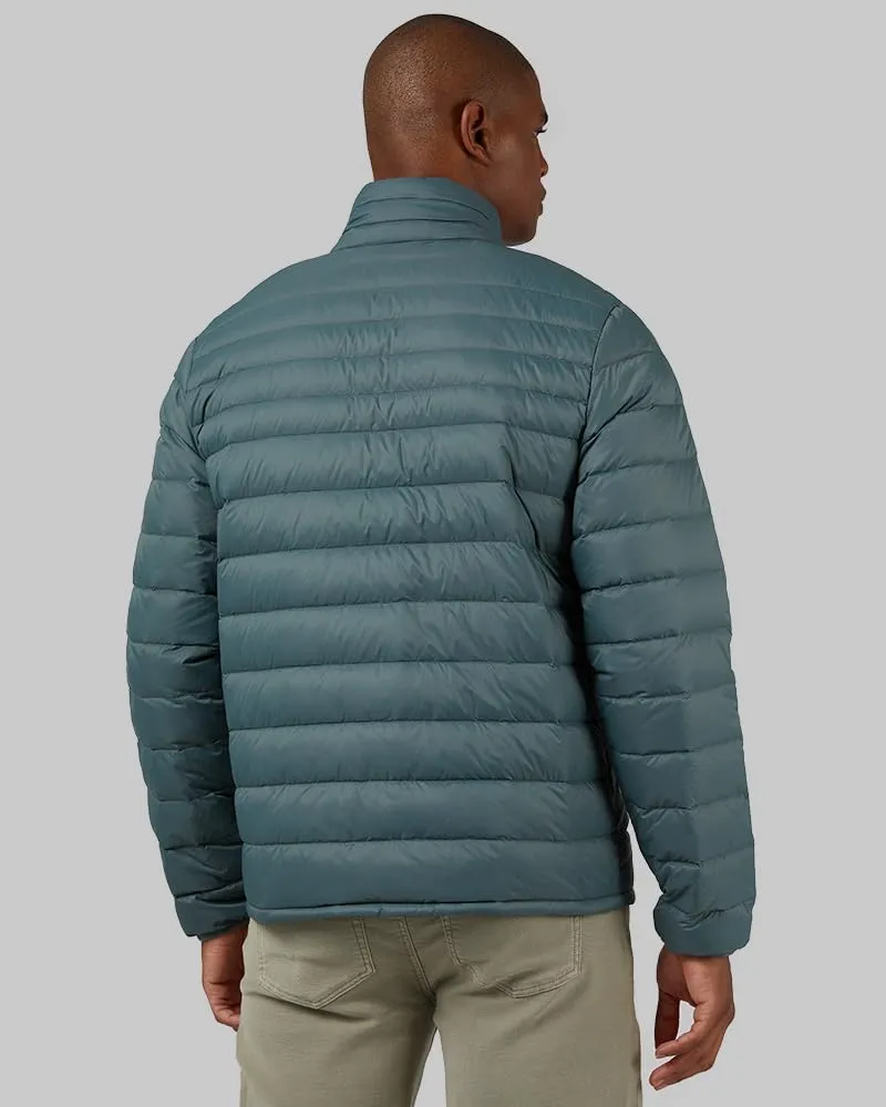 32 Degrees Heat Men's Ultra-Light Down Packable Jacket | Layering | Zippered Pockets | Water Repellent