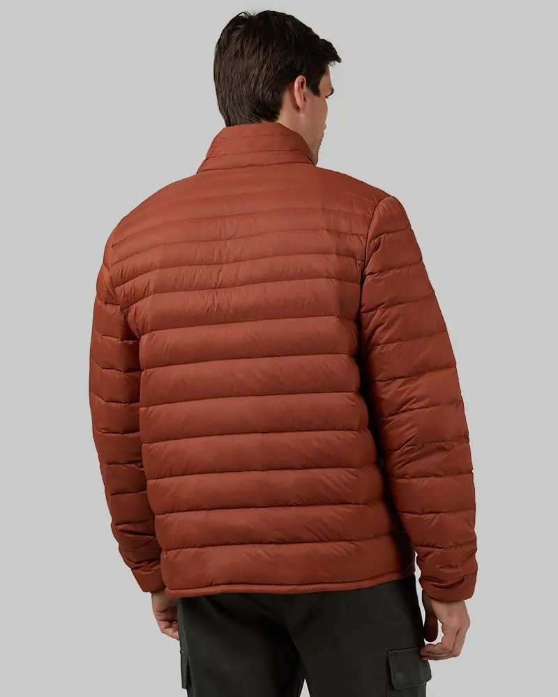 32 Degrees Heat Men's Ultra-Light Down Packable Jacket | Layering | Zippered Pockets | Water Repellent