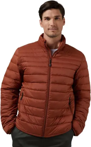32 Degrees Heat Men's Ultra-Light Down Packable Jacket | Layering | Zippered Pockets | Water Repellent