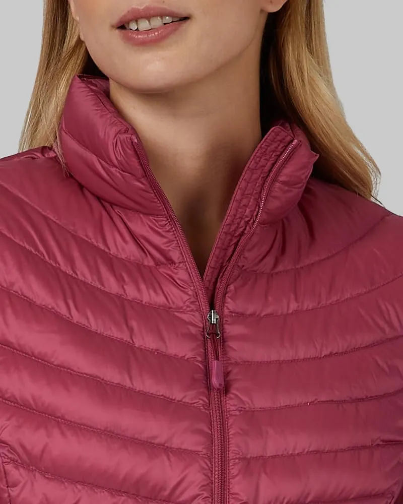 32 Degrees Heat Women's Ultra-Light Down Packable Jacket | Layering |Semi-Fitted | Zippered Pockets | Water Repellent
