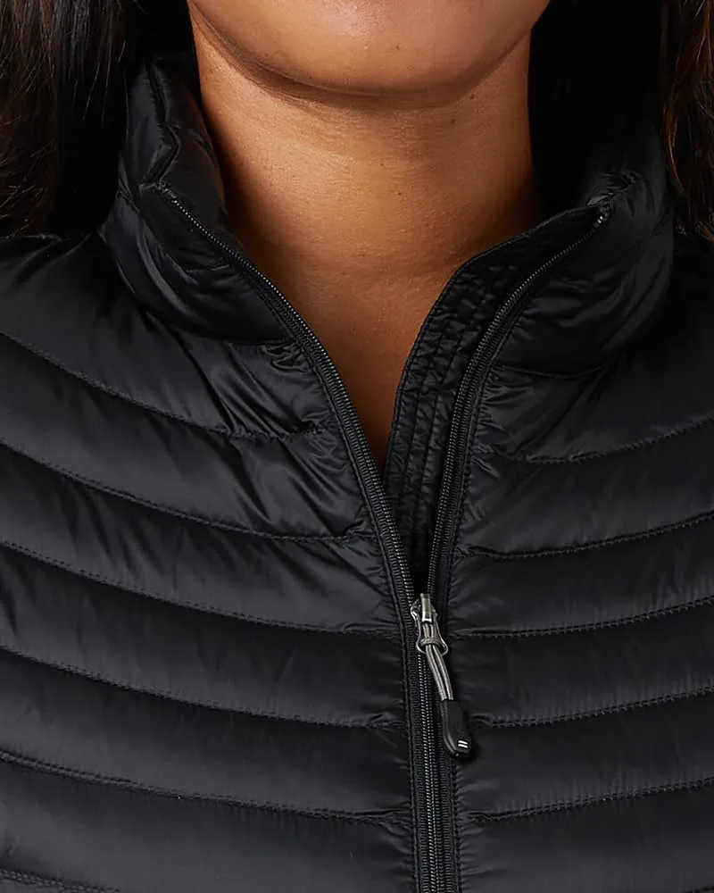 32 Degrees Heat Women's Ultra-Light Down Packable Jacket | Layering |Semi-Fitted | Zippered Pockets | Water Repellent