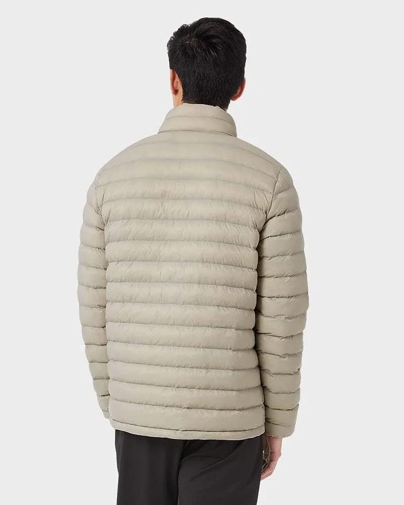 32 Degrees Men's Lightweight Recycled Poly-Fill Packable Jacket | Layering | Zippered Pockets | Water Repellent