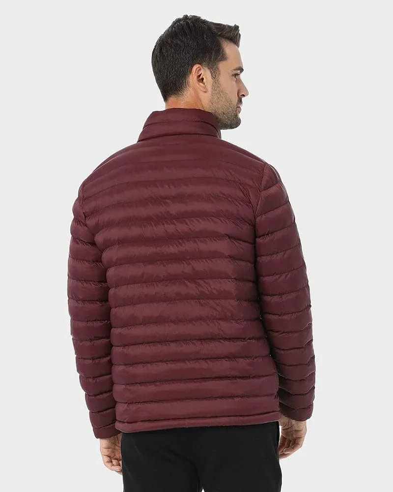 32 Degrees Men's Lightweight Recycled Poly-Fill Packable Jacket | Layering | Zippered Pockets | Water Repellent