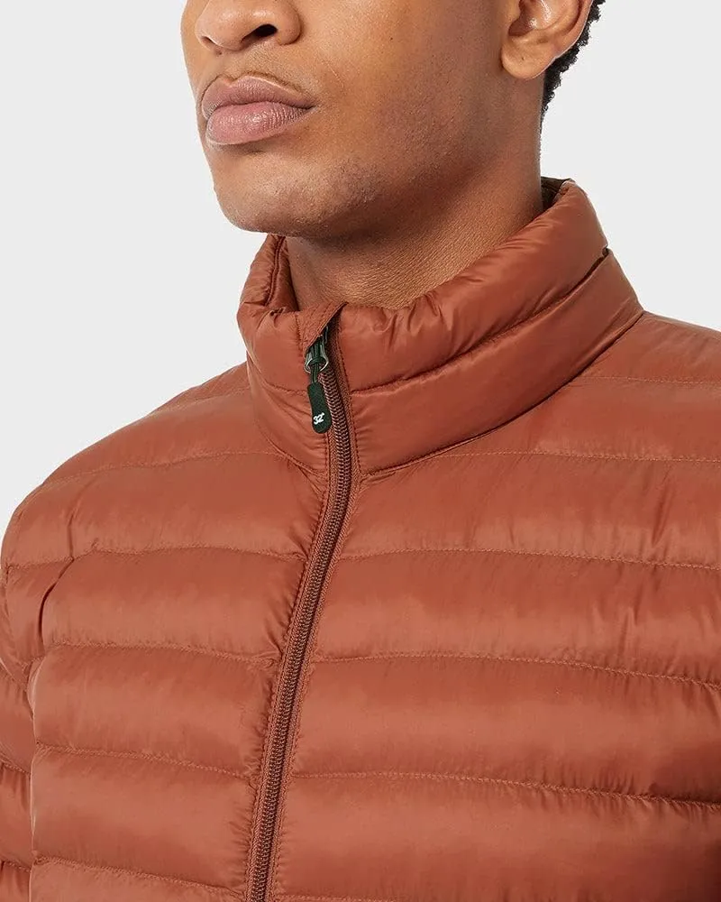 32 Degrees Men's Lightweight Recycled Poly-Fill Packable Jacket | Layering | Zippered Pockets | Water Repellent