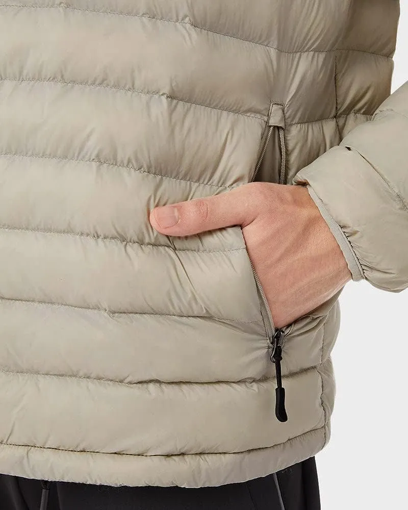 32 Degrees Men's Lightweight Recycled Poly-Fill Packable Jacket | Layering | Zippered Pockets | Water Repellent