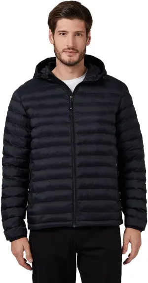 32 Degrees Men's Lightweight Recycled Poly-Fill Packable Jacket | Zippered Pockets | Layering | Water Repellent