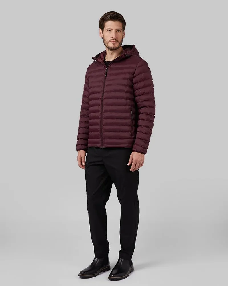 32 Degrees Men's Lightweight Recycled Poly-Fill Packable Jacket | Zippered Pockets | Layering | Water Repellent