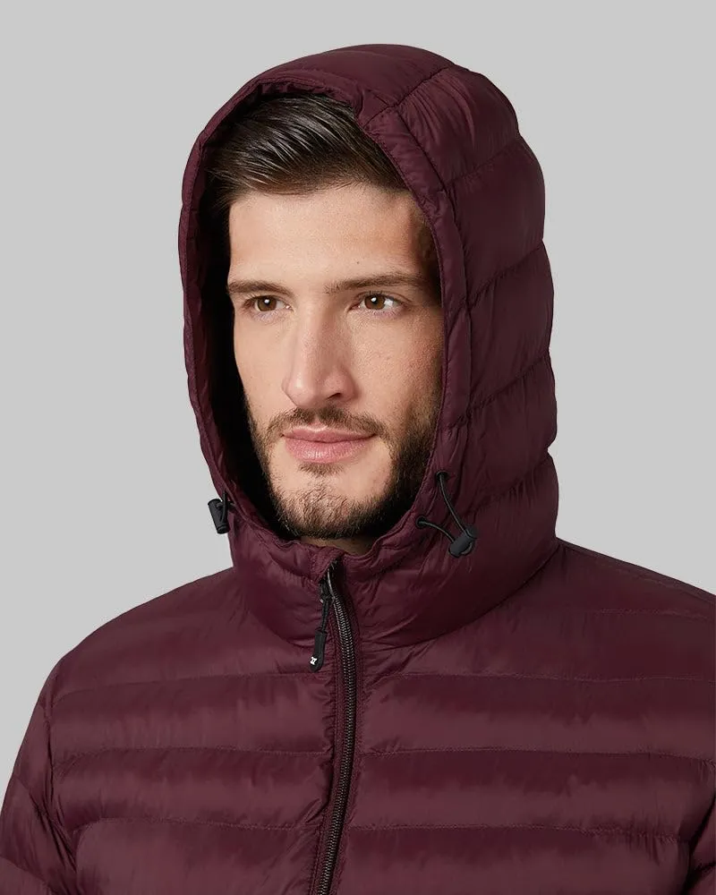32 Degrees Men's Lightweight Recycled Poly-Fill Packable Jacket | Zippered Pockets | Layering | Water Repellent