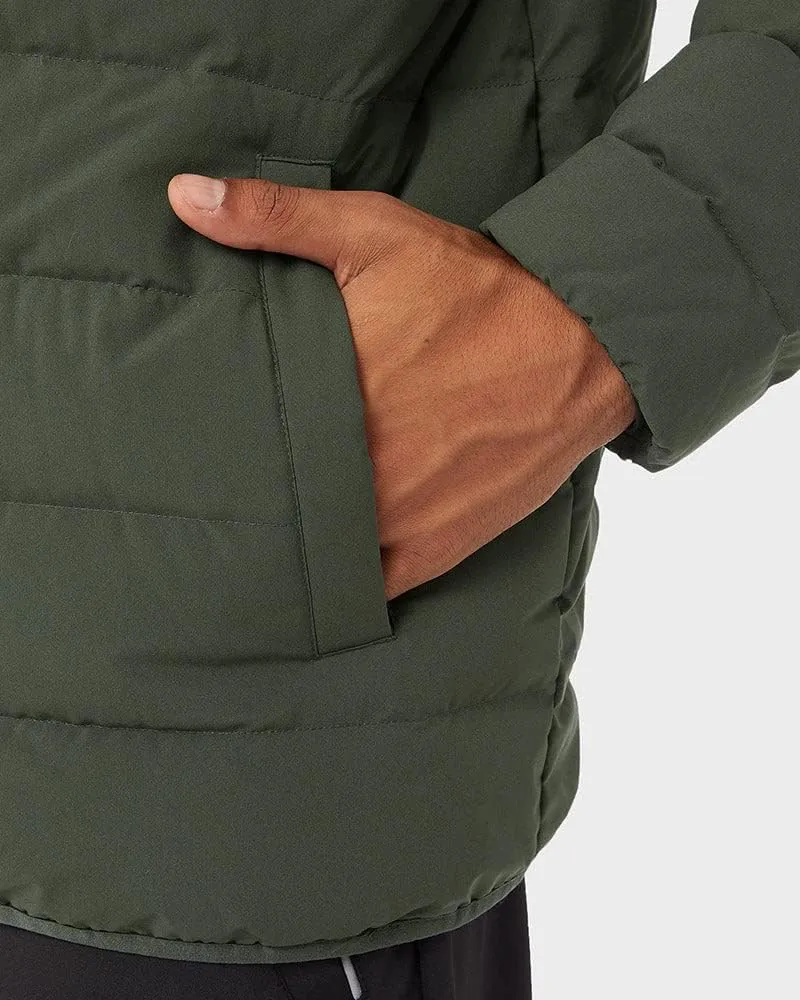 32 Degrees Men's Ultra-Light Down Packable Jacket | Layering | Zippered Pockets | Water Repellent