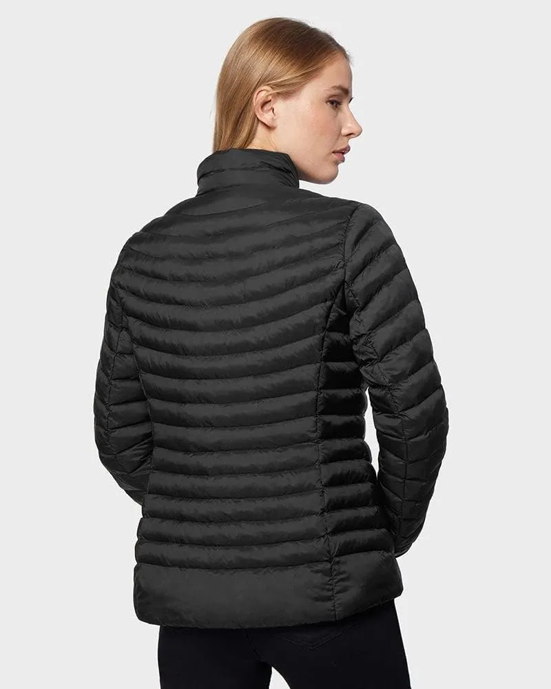 32 Degrees Women's Lightweight Recycled Poly-Fill Packable Jacket | Layering | Zippered Pockets | Water Repellent
