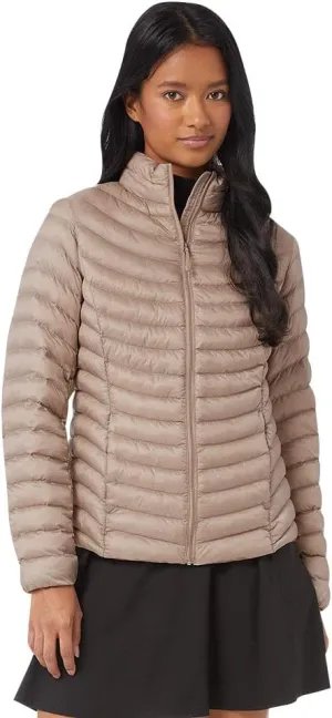 32 Degrees Women's Lightweight Recycled Poly-Fill Packable Jacket | Layering | Zippered Pockets | Water Repellent