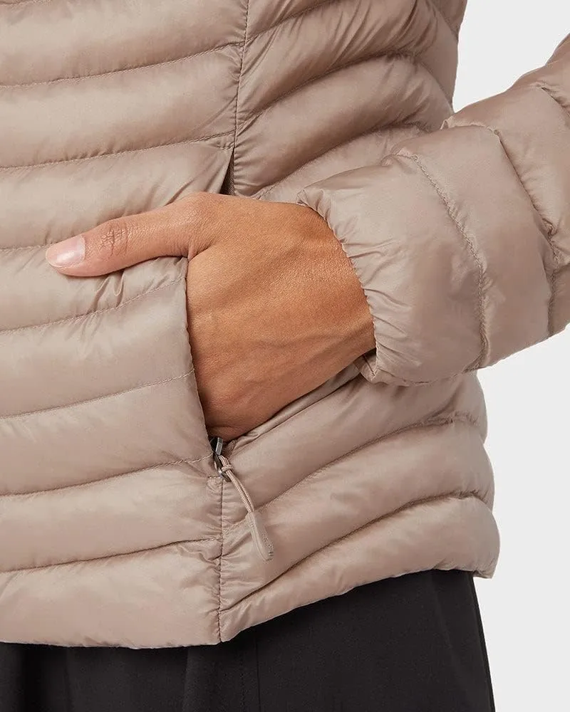 32 Degrees Women's Lightweight Recycled Poly-Fill Packable Jacket | Layering | Zippered Pockets | Water Repellent