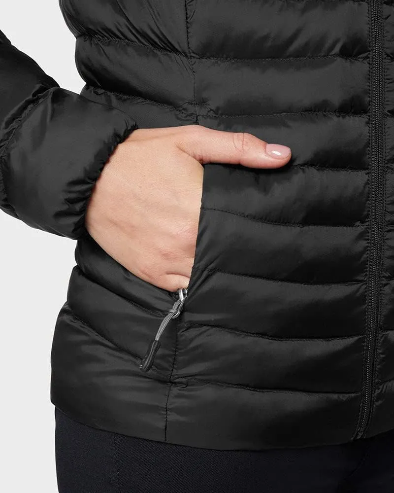 32 Degrees Women's Lightweight Recycled Poly-Fill Packable Jacket | Layering | Zippered Pockets | Water Repellent