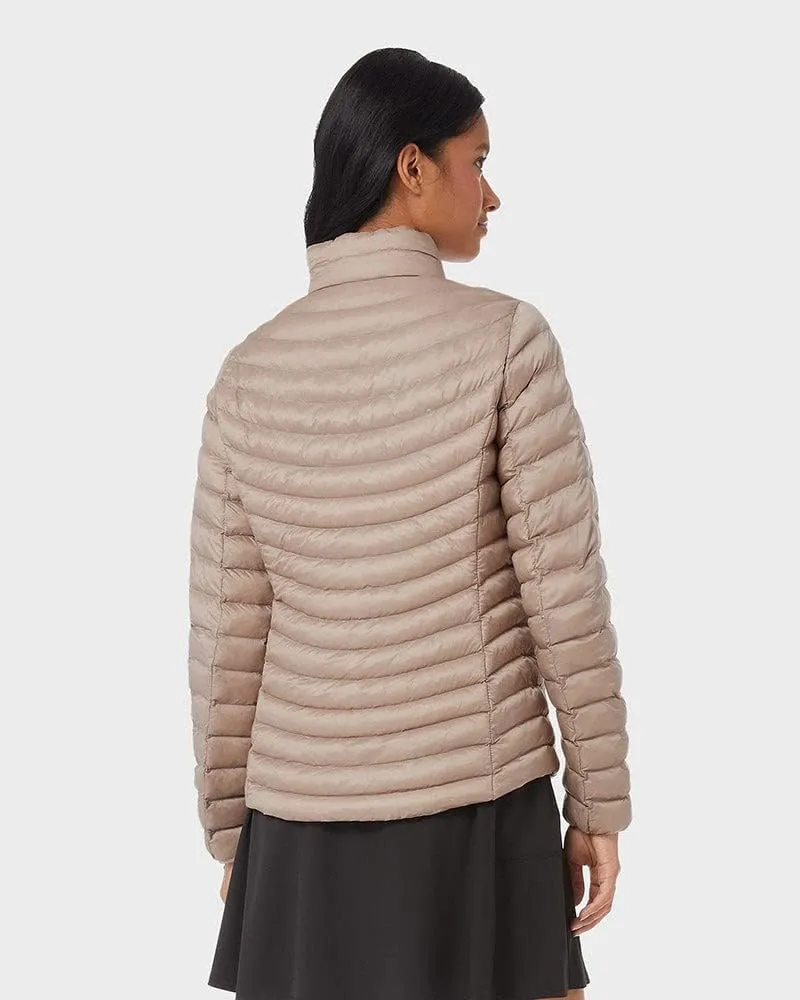 32 Degrees Women's Lightweight Recycled Poly-Fill Packable Jacket | Layering | Zippered Pockets | Water Repellent
