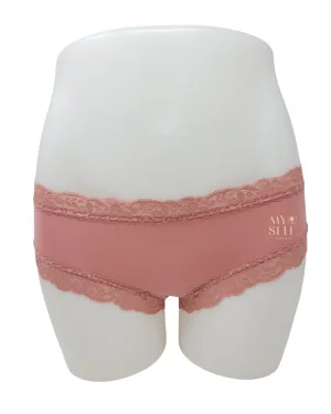 600 Rosette Iconic Modal Lace Trim Boyshort
