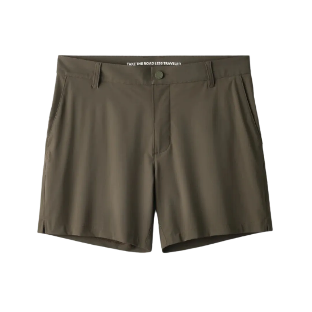6" Resort Short - Survivor Green