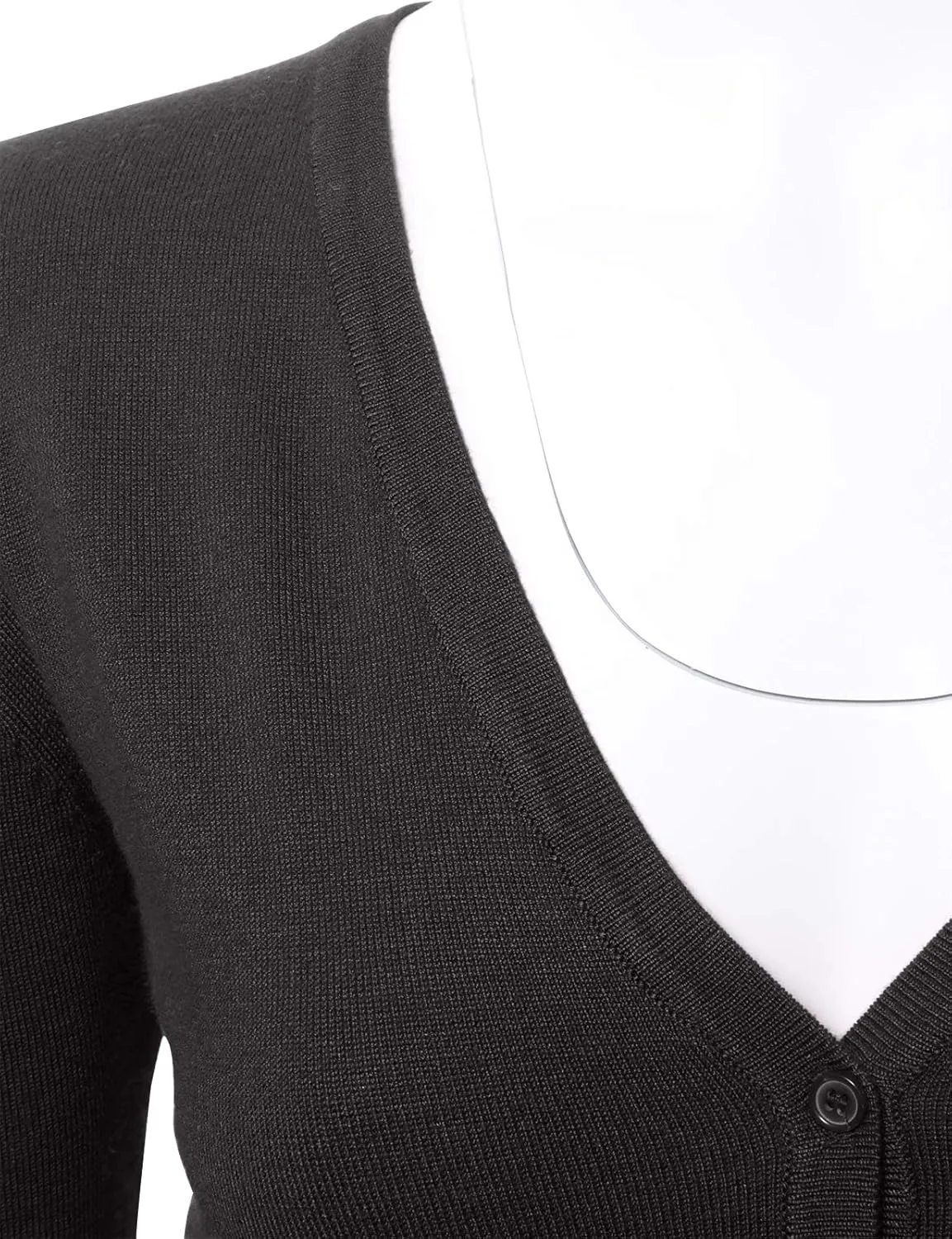 Allsense Women's Long-Sleeve Lightweight V-Neck Cardigan Sweater