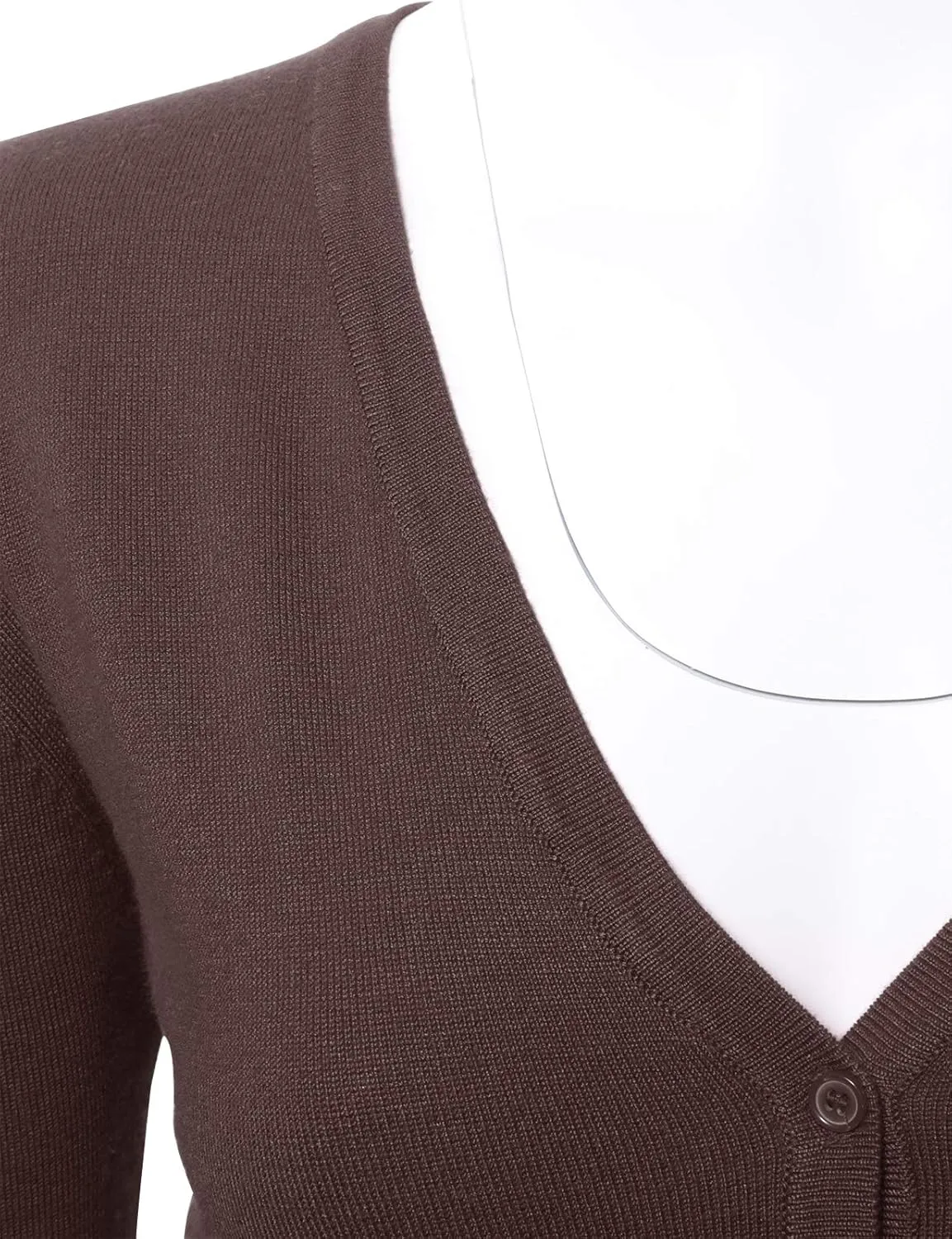 Allsense Women's Long-Sleeve Lightweight V-Neck Cardigan Sweater