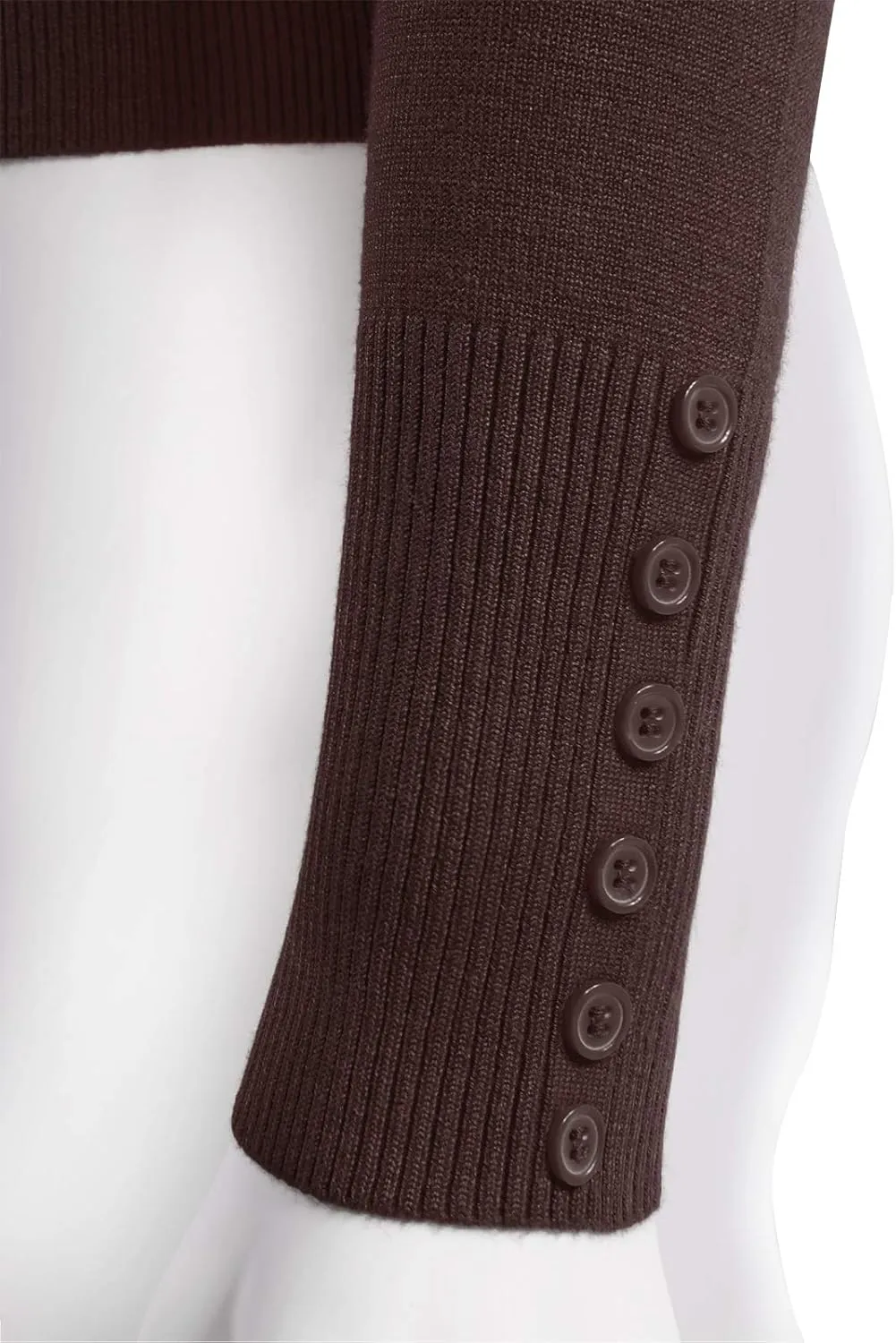 Allsense Women's Long-Sleeve Lightweight V-Neck Cardigan Sweater