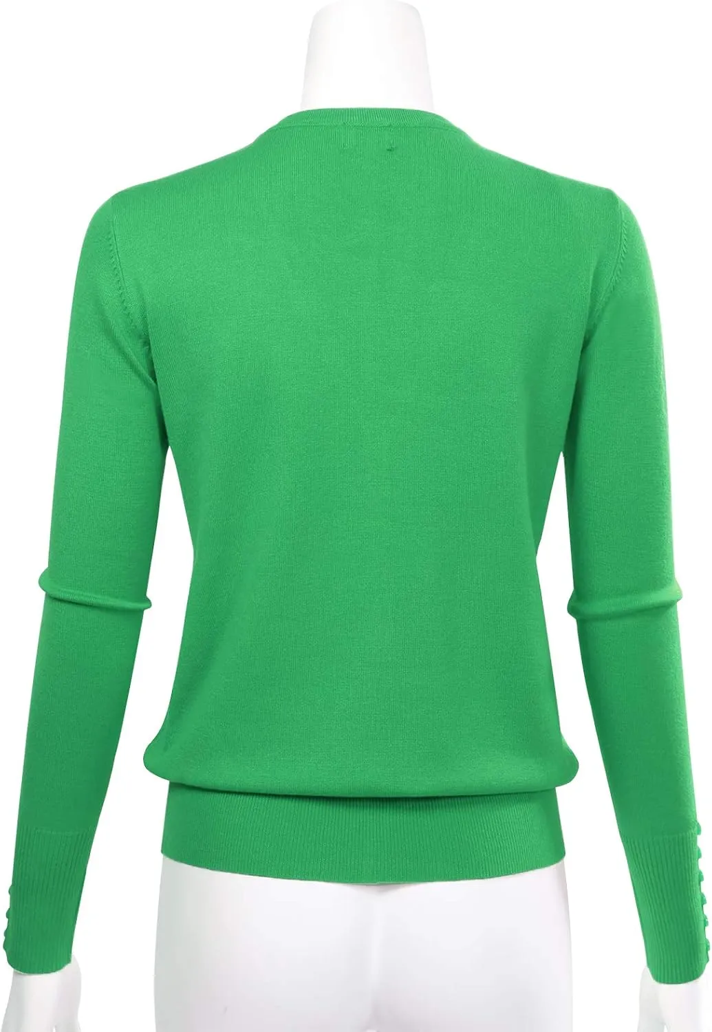 Allsense Women's Long-Sleeve Lightweight V-Neck Cardigan Sweater