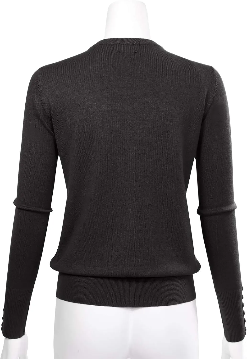 Allsense Women's Long-Sleeve Lightweight V-Neck Cardigan Sweater
