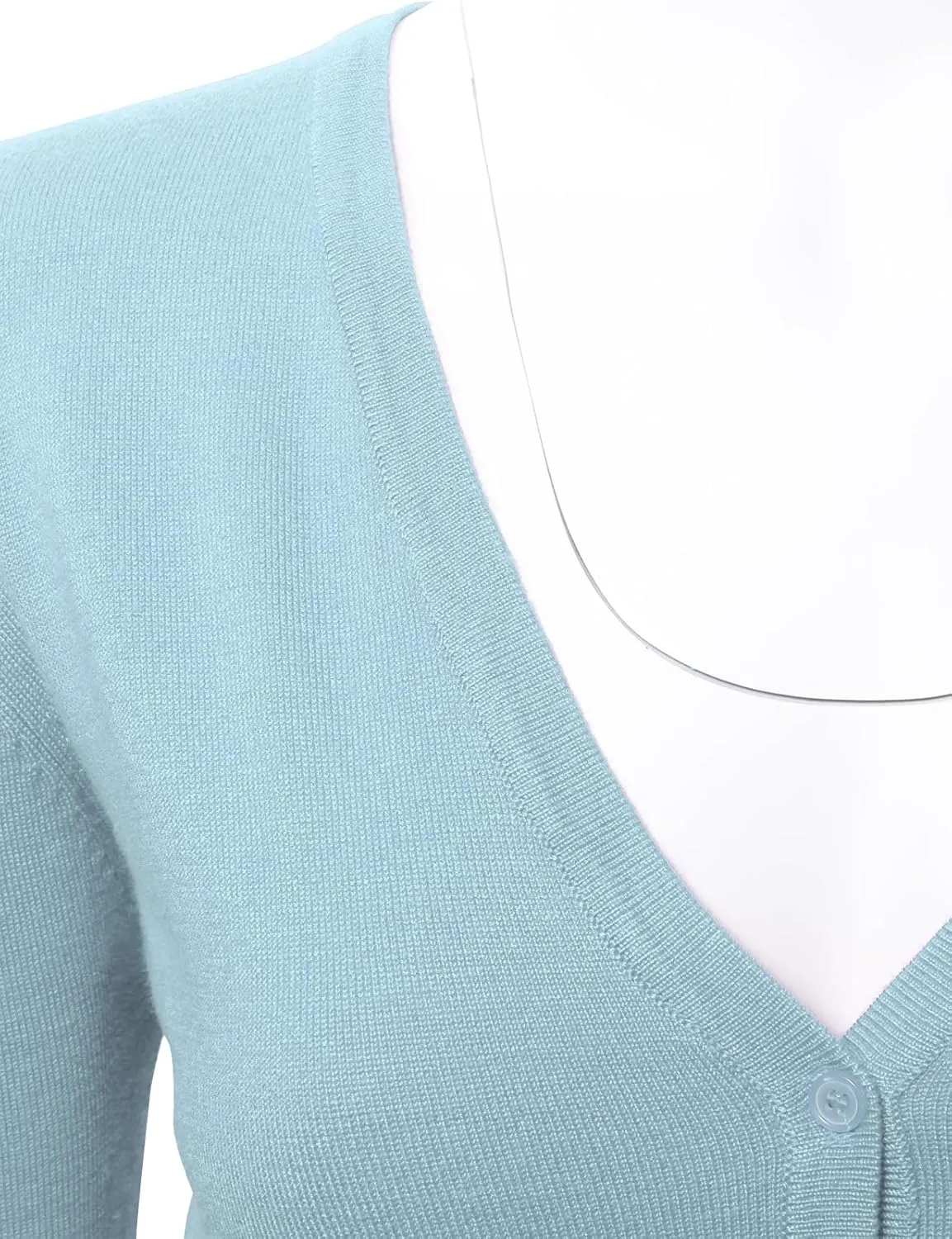 Allsense Women's Long-Sleeve Lightweight V-Neck Cardigan Sweater