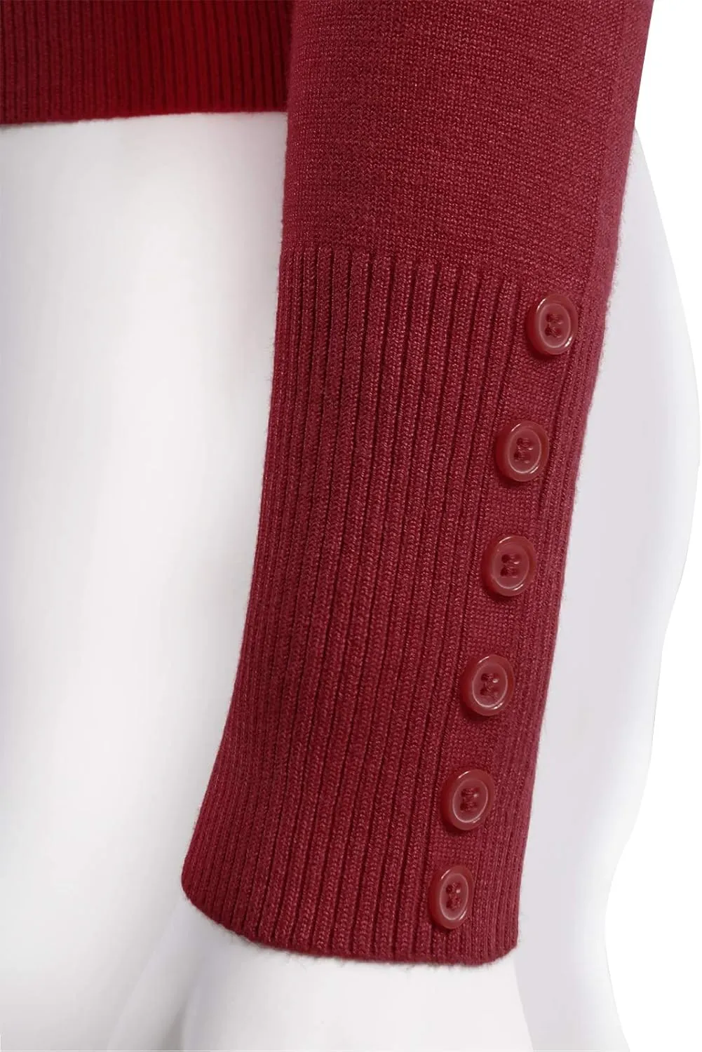 Allsense Women's Long-Sleeve Lightweight V-Neck Cardigan Sweater