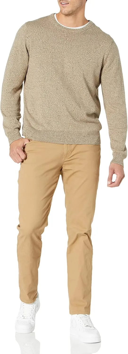 Amazon Essentials Men's Athletic-Fit Pants, 5-Pocket Stretch Twill Work, Big & Tall