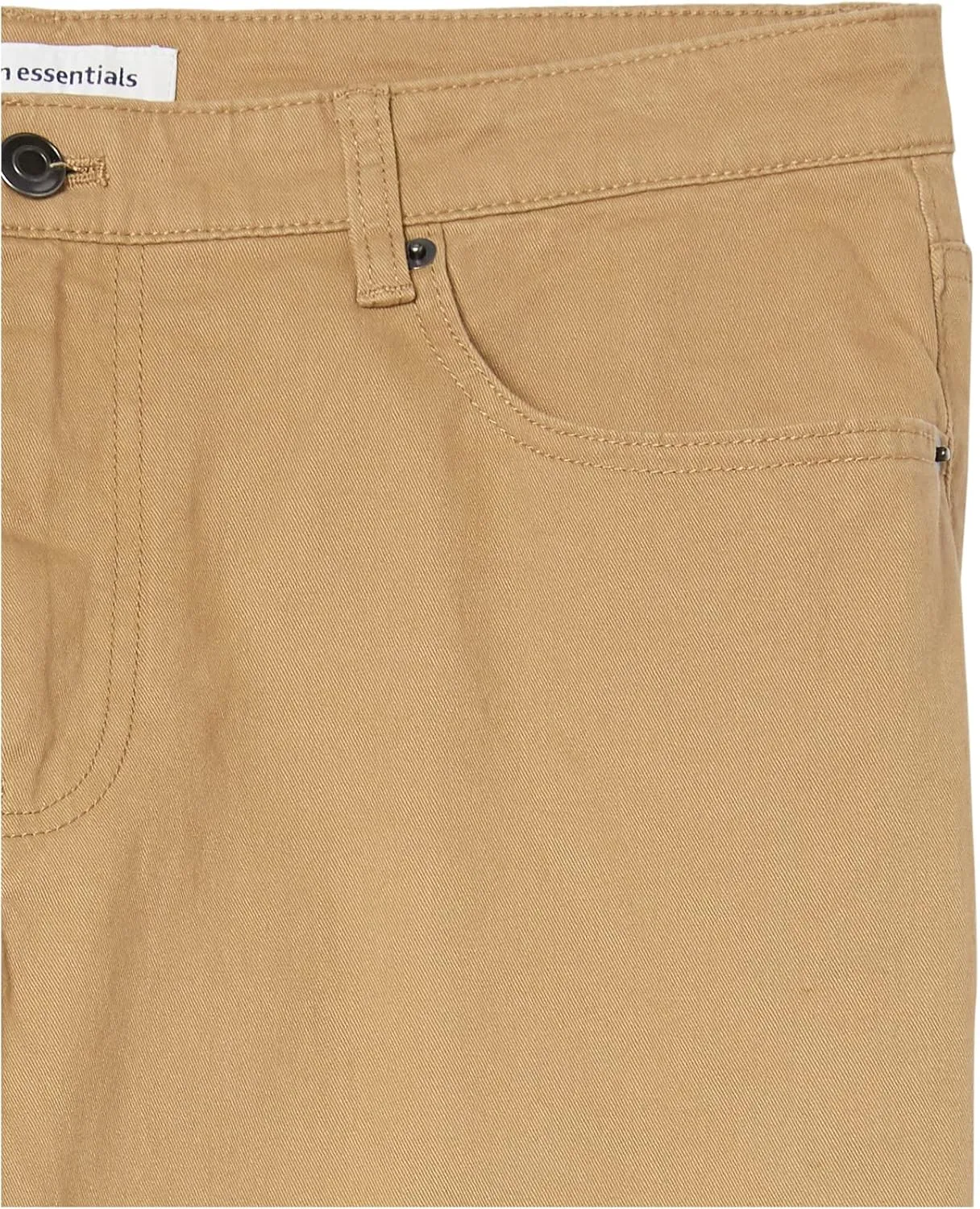 Amazon Essentials Men's Athletic-Fit Pants, 5-Pocket Stretch Twill Work, Big & Tall