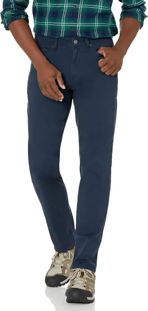 Amazon Essentials Men's Athletic-Fit Pants, 5-Pocket Stretch Twill Work, Big & Tall