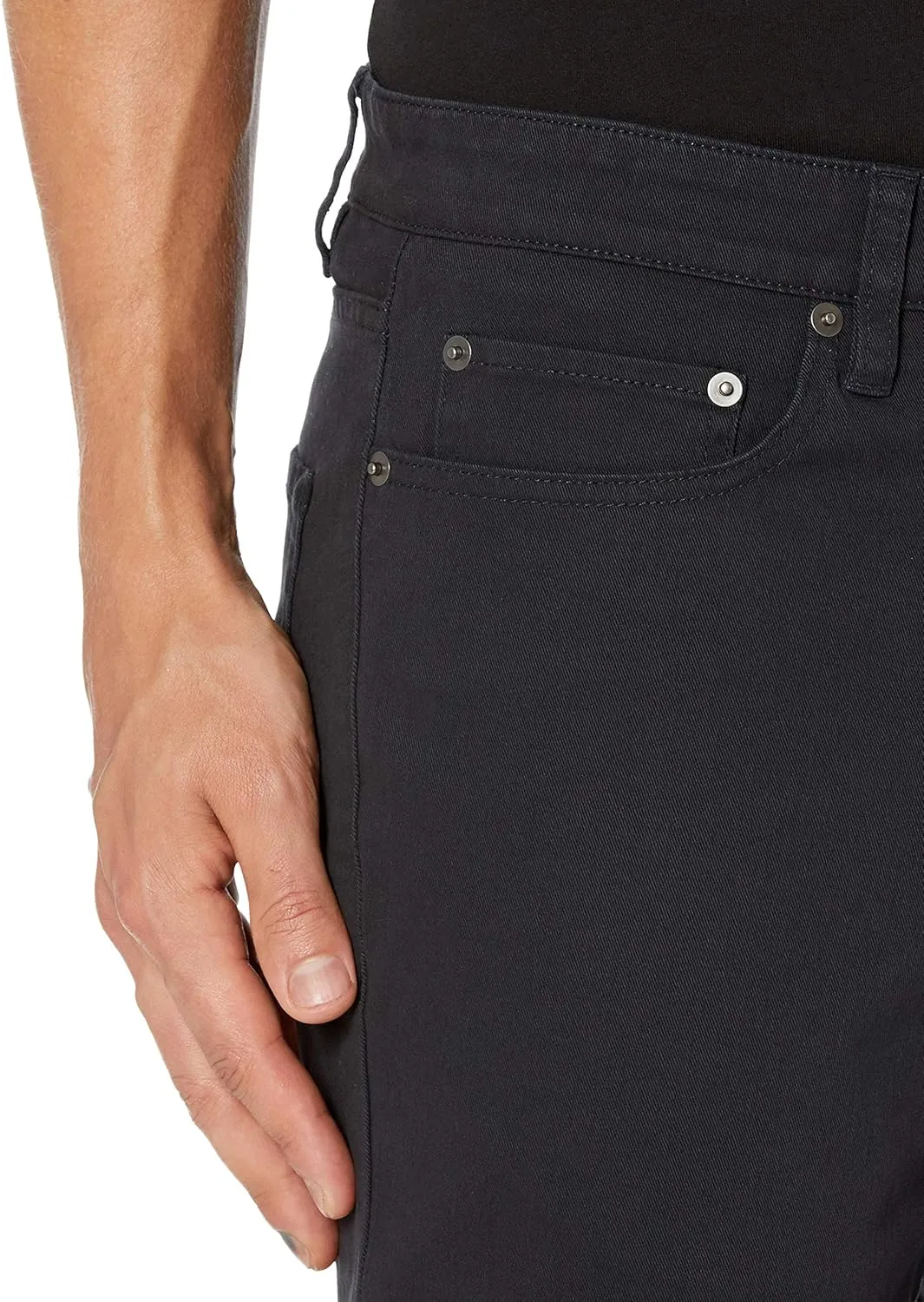 Amazon Essentials Slim Fit Khaki Pants for Men, 5-Pocket Stretch Twill