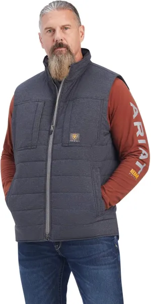 Ariat Men's Rebar Valiant Ripstop Insulated Vest