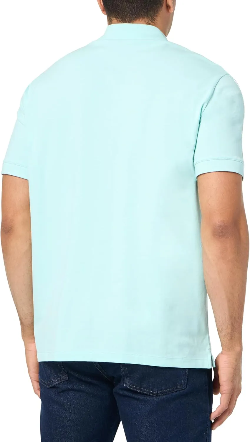 Armani Exchange Men's Regular Fit Stretch Cotton Signature Logo Polo