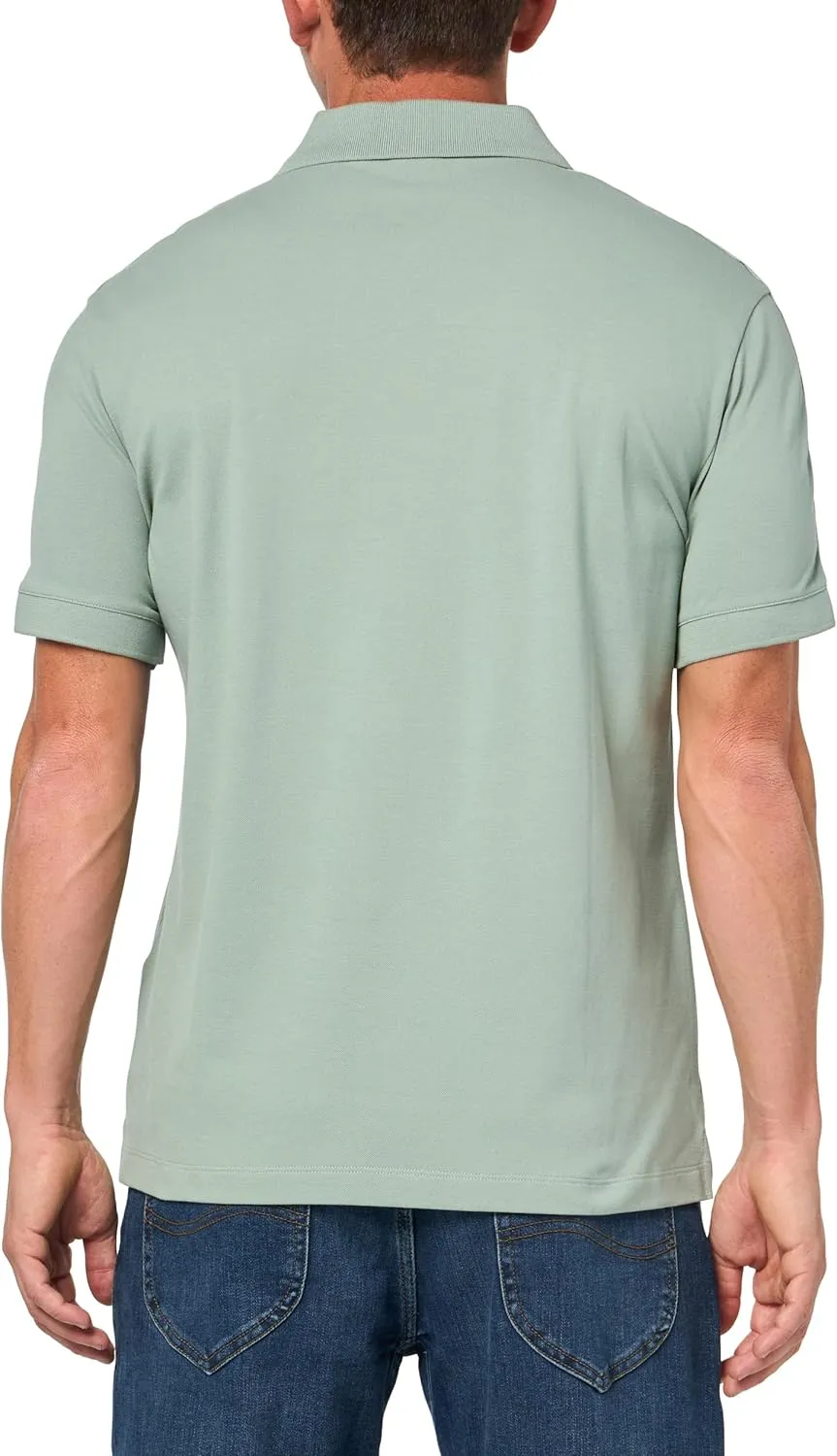 Armani Exchange Men's Regular Fit Stretch Cotton Signature Logo Polo