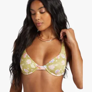 Billabong Womens Feelin Peaceful Ruby Underwire Bikini Top Multi