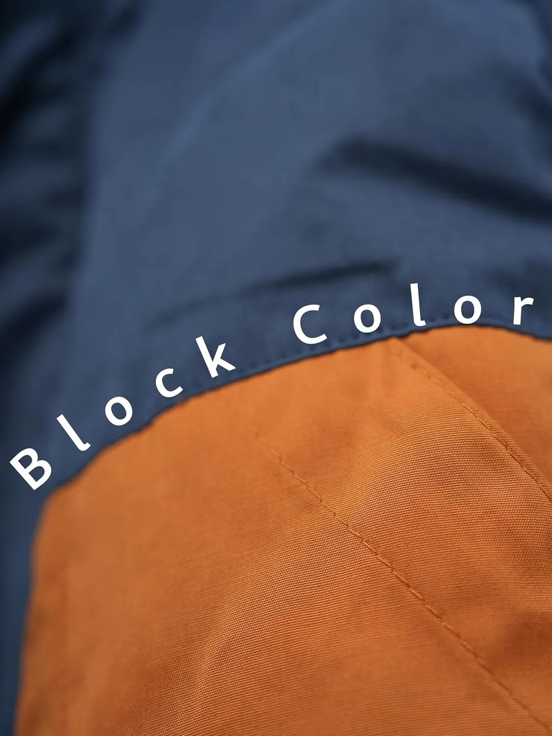 Boys Soft Shell Fleece Jacket, Kids Winter Jacket with Hood, Block Color, 4-7T