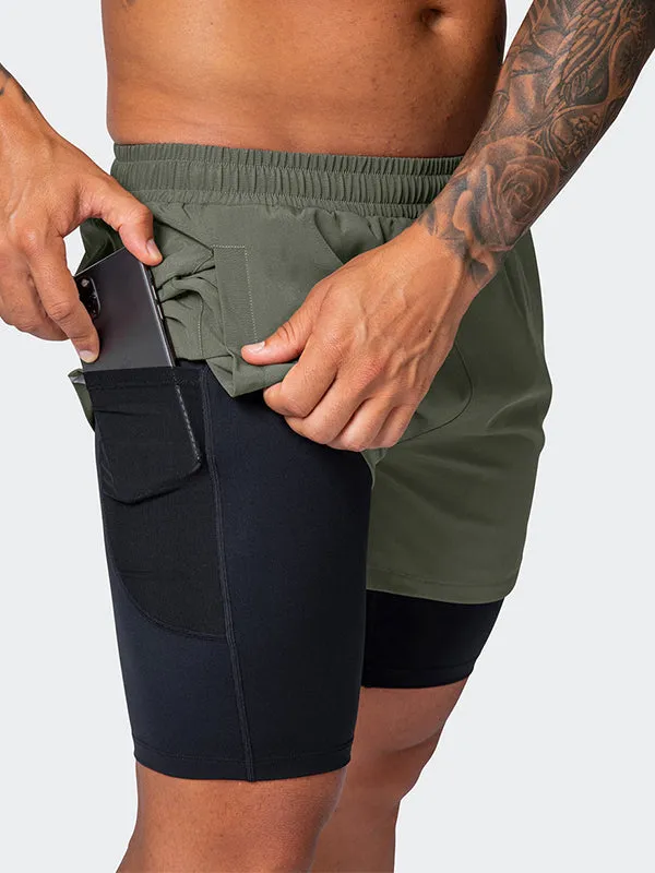 Breathable Quick Dry Sports and Leisure Shorts