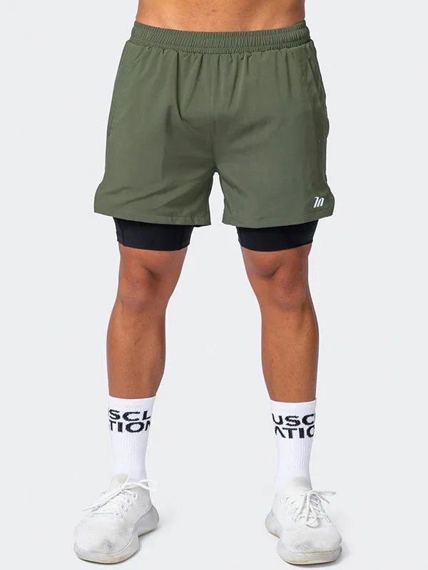 Breathable Quick Dry Sports and Leisure Shorts