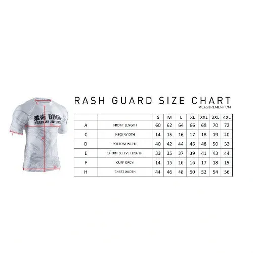 Budo Cyber BJJ Ranked Rashguard