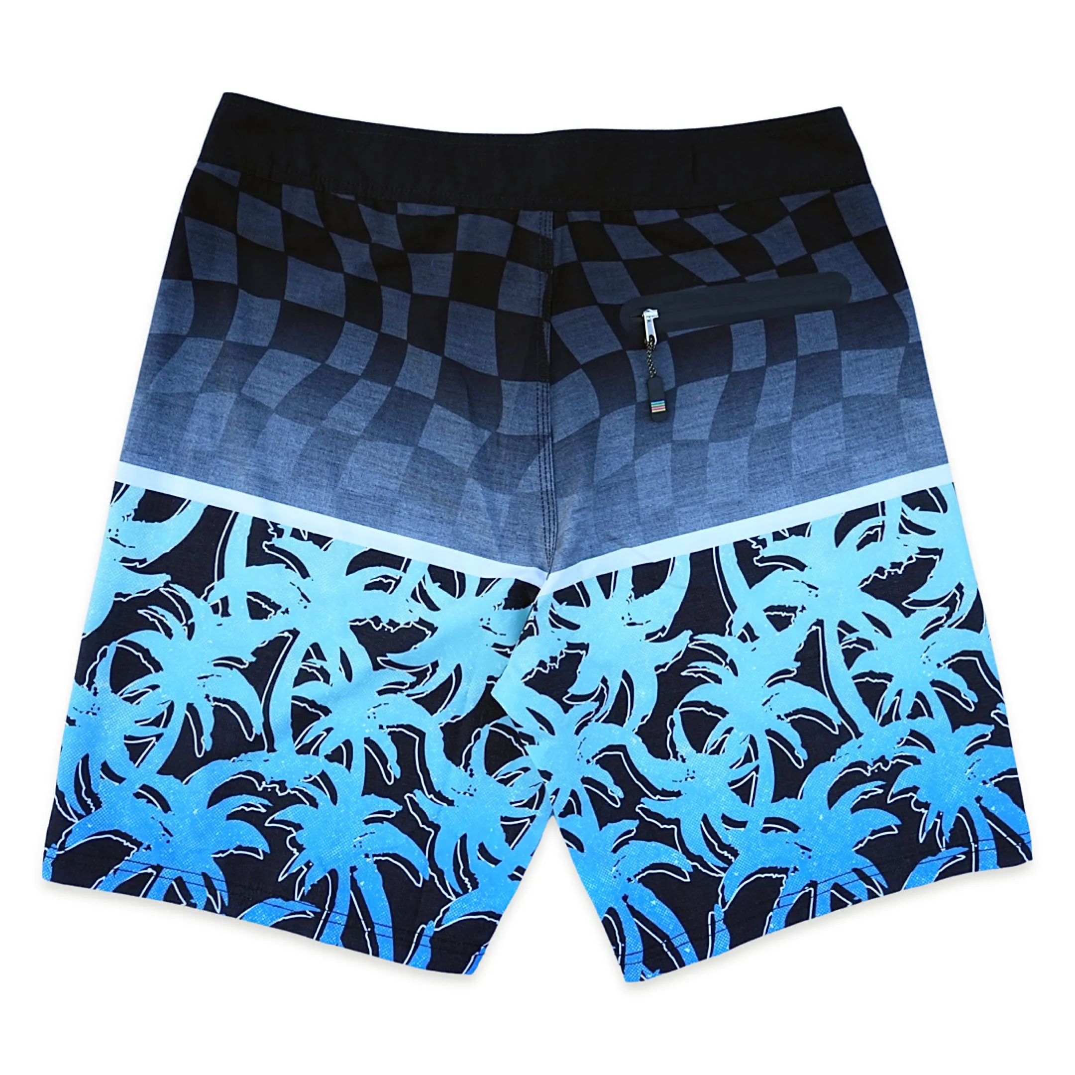 Cali Roots Board Shorts in Blue