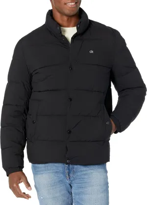 Calvin Klein Men's Snap Front Puffer Jacket