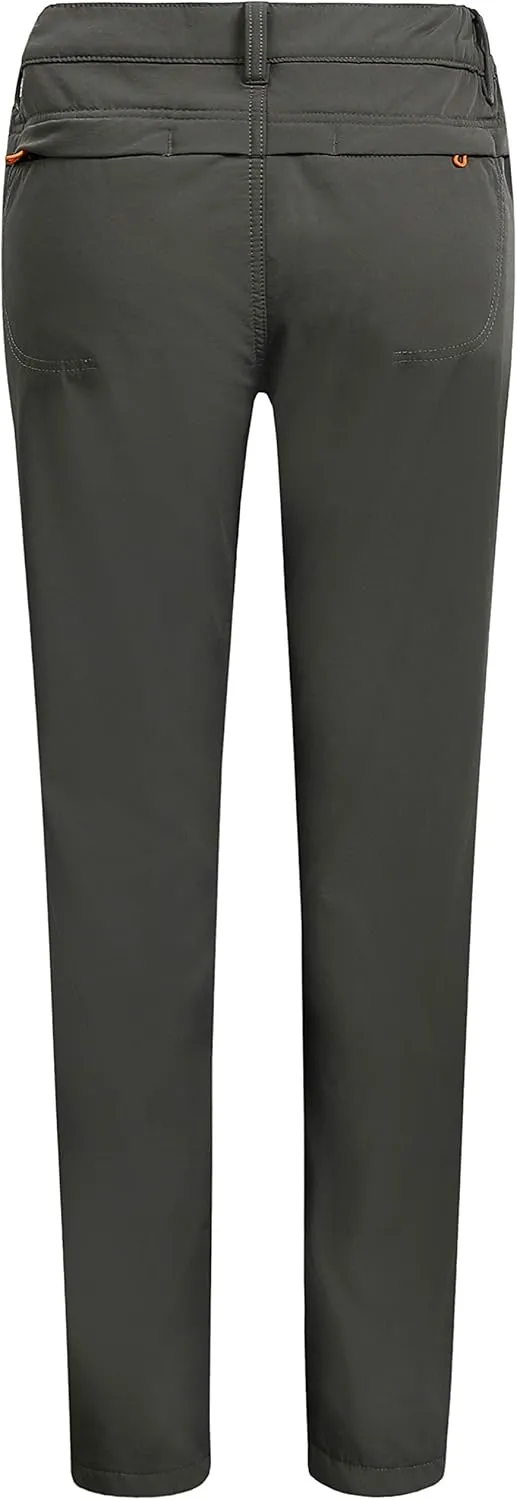 Camii Mia Women's Winter Warm Outdoor Slim Windproof Waterproof Ski Snow Fleece Hiking Pants