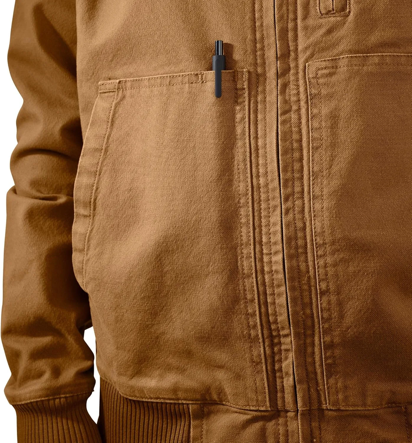Carhartt Men's Rugged Flex Duck Relaxed Fit Bomber Jacket