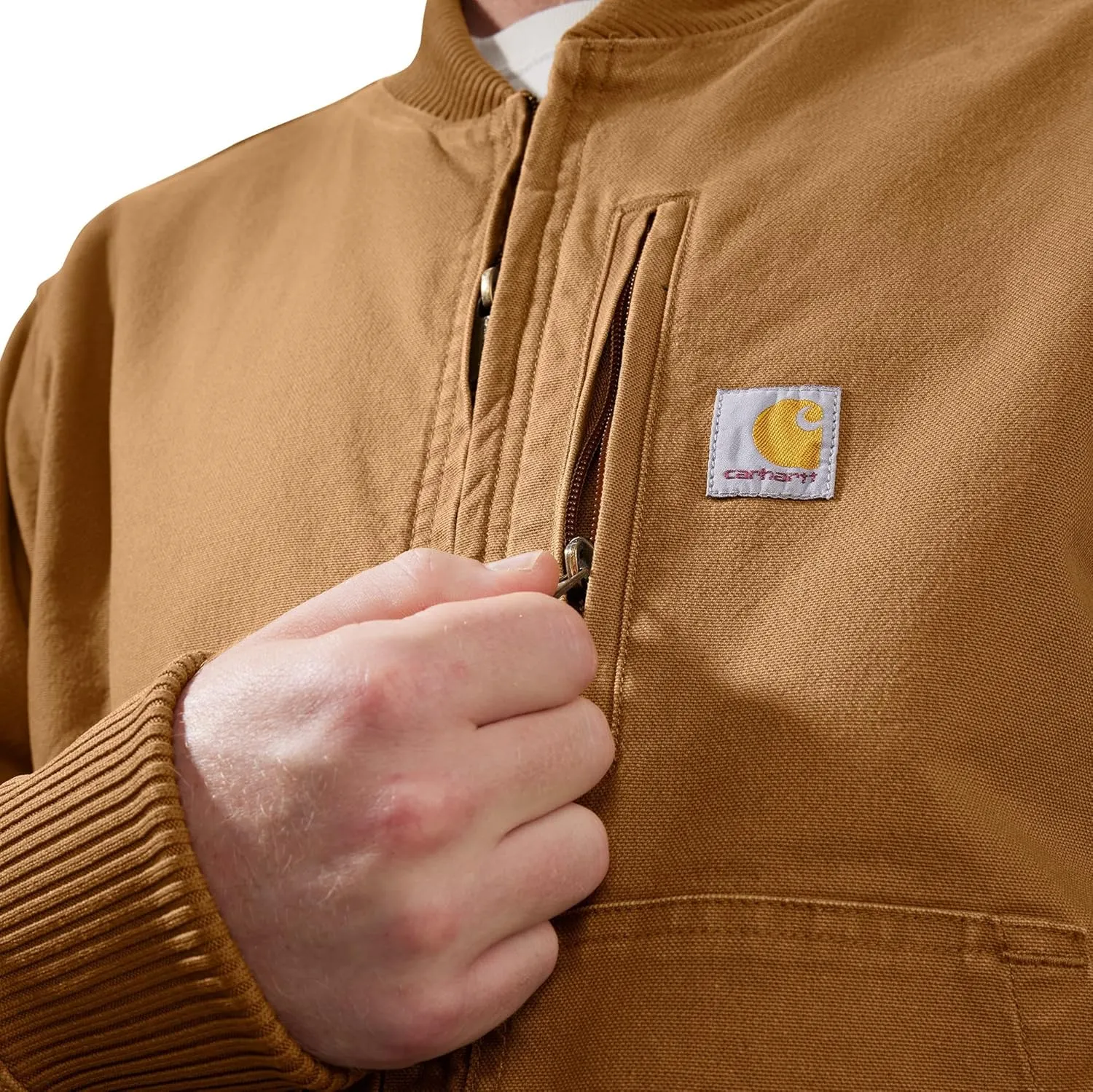 Carhartt Men's Rugged Flex Duck Relaxed Fit Bomber Jacket