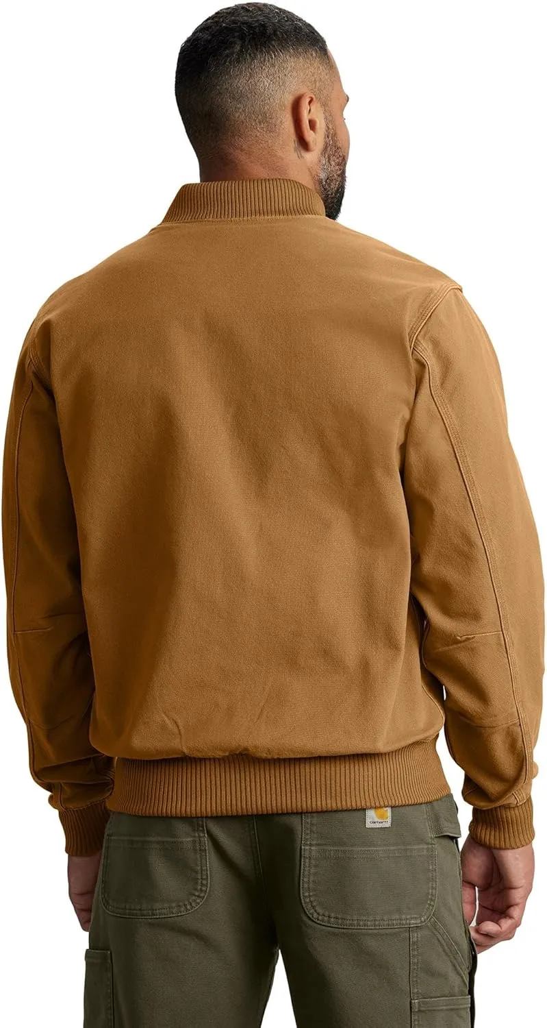 Carhartt Men's Rugged Flex Duck Relaxed Fit Bomber Jacket